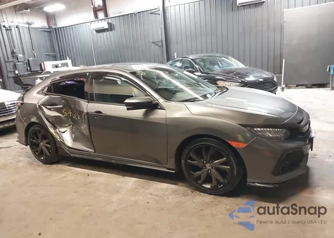 2019 Honda Civic Sport Touring from USA, damaged, VIN SHHFK7H94KU400341